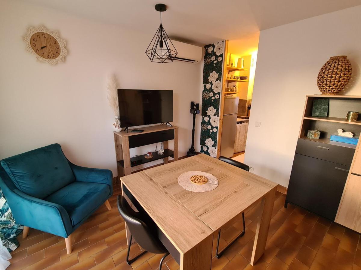 Studio avec terasse vue mer Porticcio  Extérieur photo